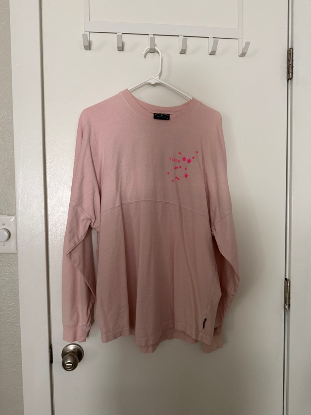 Virgo Pink Long Sleeve Tee